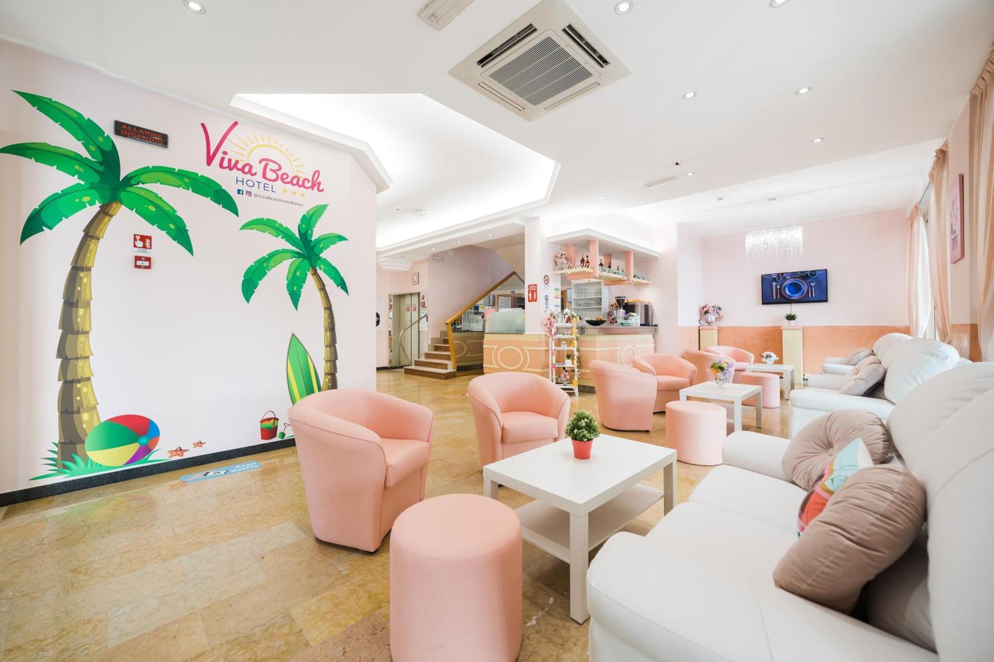 Viva Beach Hotel Ρίμινι Εξωτερικό φωτογραφία