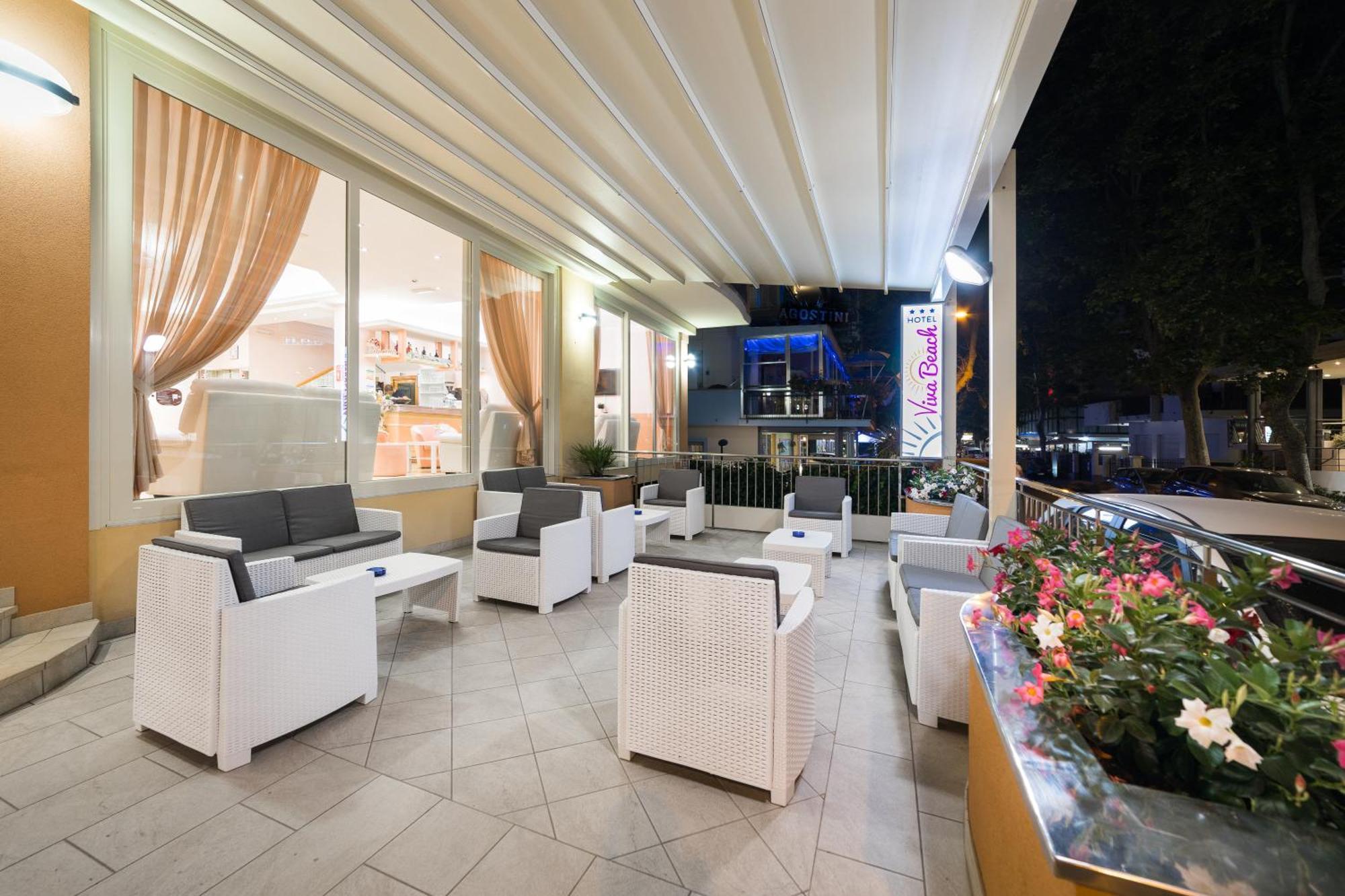 Viva Beach Hotel Ρίμινι Εξωτερικό φωτογραφία